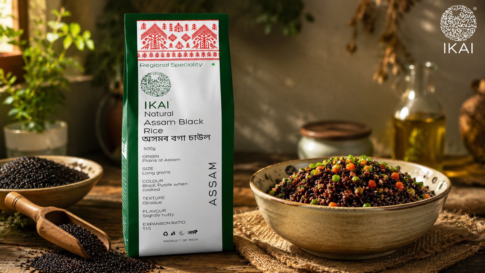 Assam Black Rice