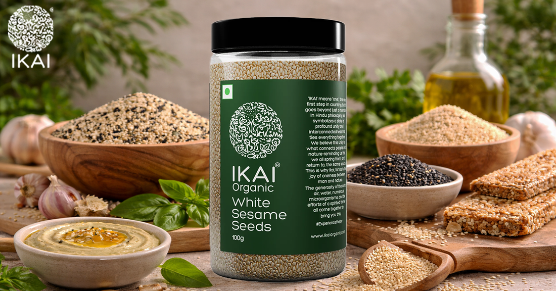 How that tiny sesame seeds can benefit your health!