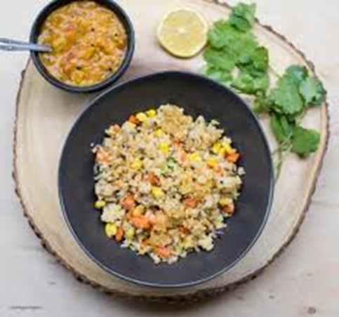 Roasted Maize Dalia Upma