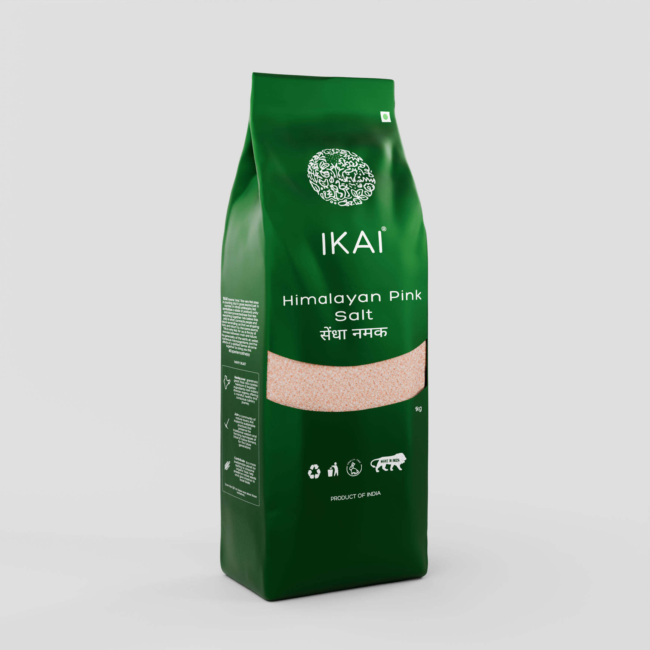 Natural Himalayan Pink Salt | Sendha Namak | Pink Colour | Non-iodised | 1000g