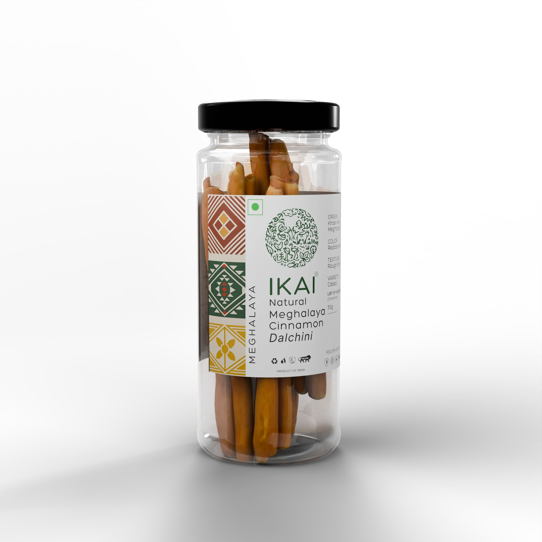 Natural Meghalaya Cinnamon | Dalchini | Regional Speciality-Meghalaya | 50g