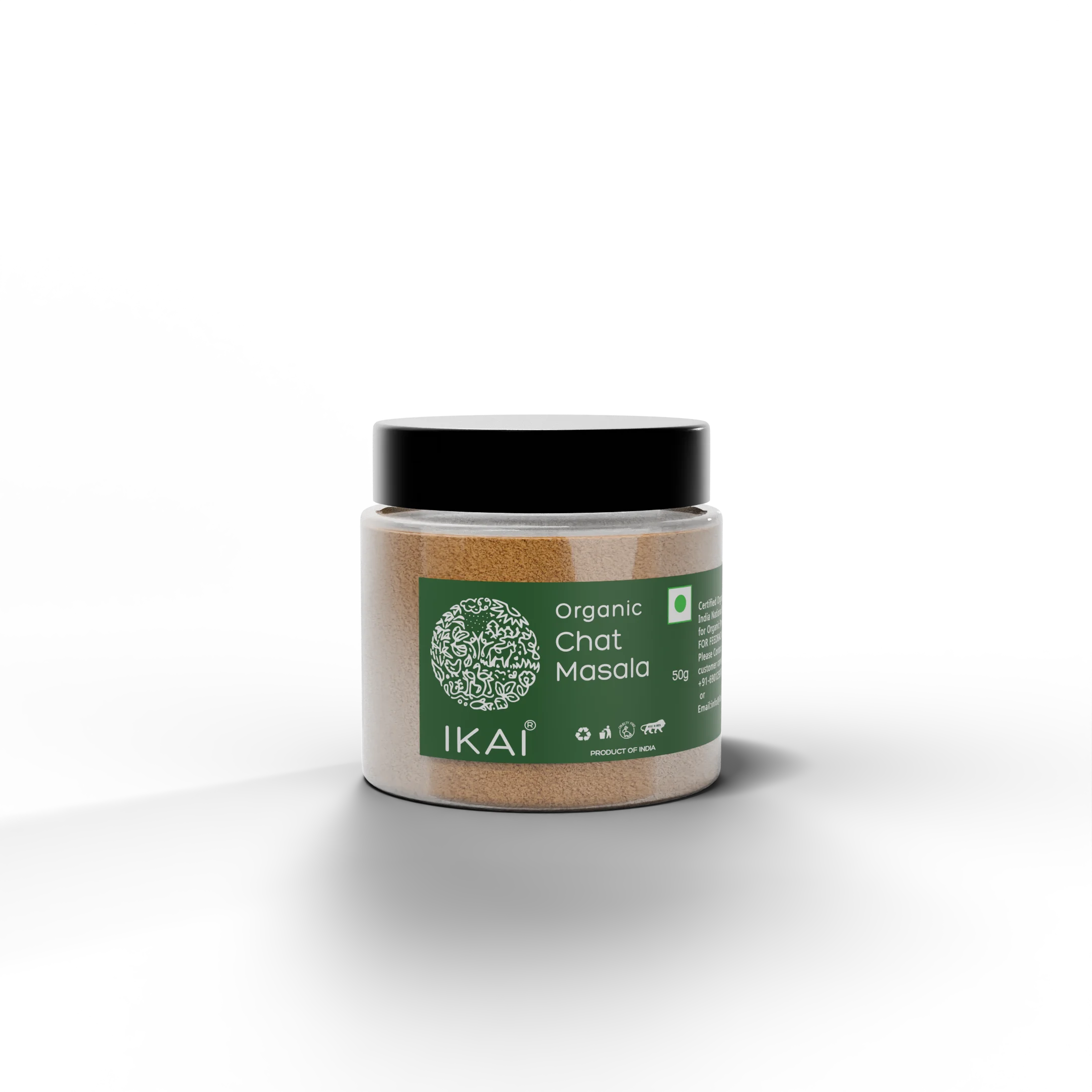 Organic Chat Masala | Chatpata Spice Mix | Premium Spice Blend | Pure | 50g