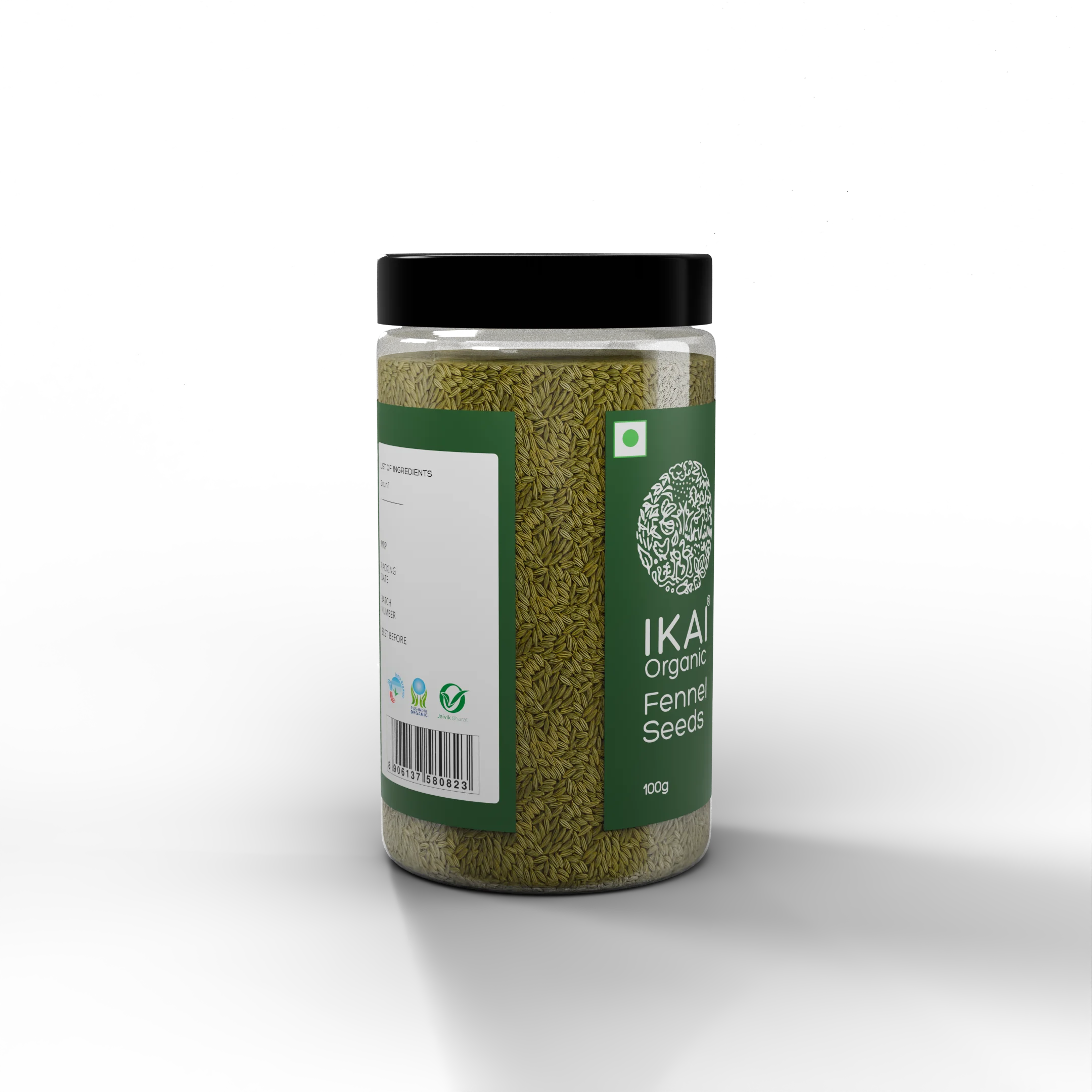Organic Fennel Seeds | Saunf | Mouth Freshener | Aromatic Spice | 100g