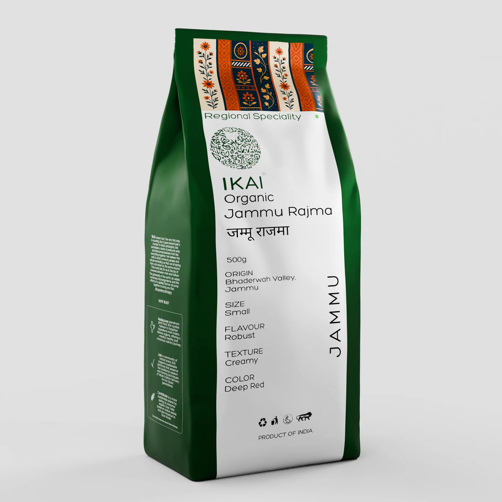 Organic Jammu Rajma | Natural Protein Foods | 500g