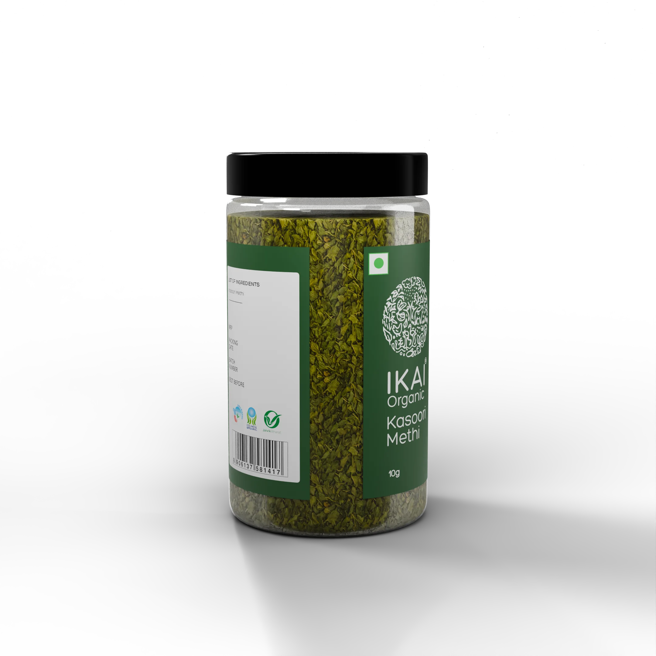Organic Kasuri Methi | Sundried Organic Fenugreek Leaves | Unique Flavour | 10g