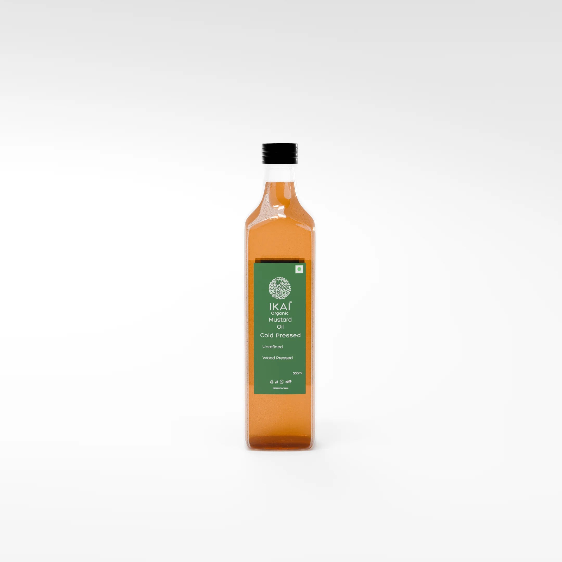 Organic Mustard Oil | Sarson Ka tel | Cold Pressed | Wood Pressed | 500ml
