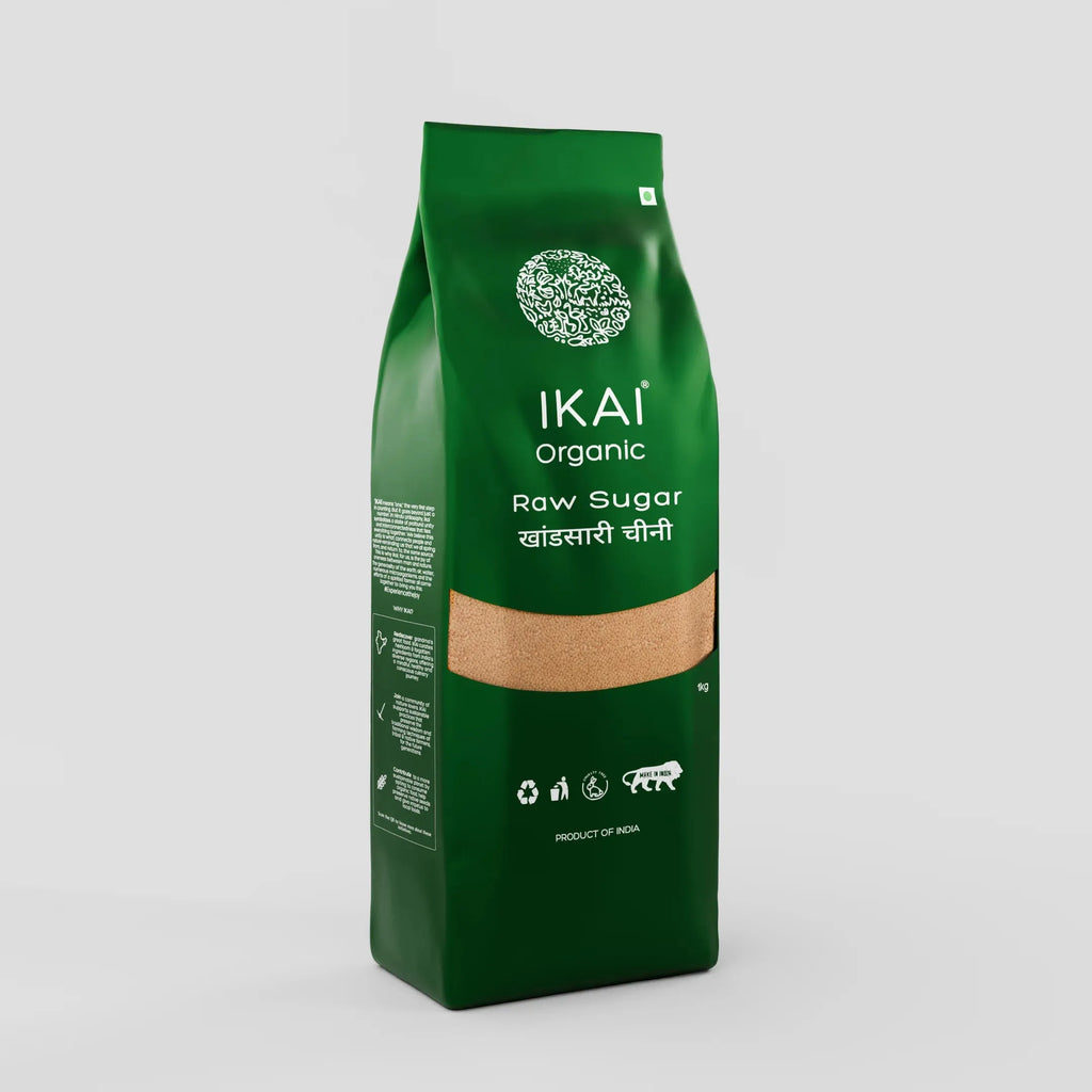 Organic Raw Sugar | Desi Khandsari | Healthy and Organic Foods | 1000g