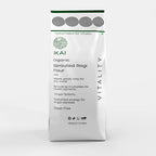 Organic Sprouted Finger Millet/Ragi Atta | Gluten Free | Sprouted | Customised for Vitality | 450g