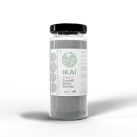 Organic Sweet Basil Seeds | Sabja | Customised for Vitality | High Protein | 100g
