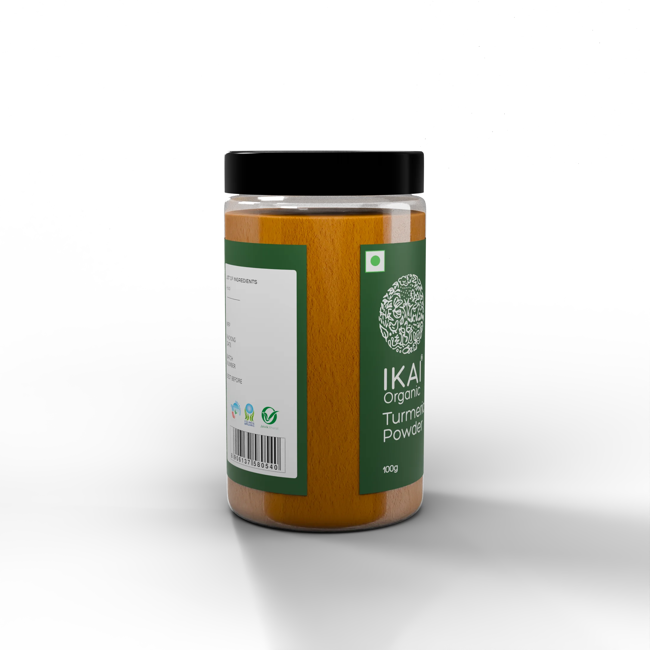 Organic Turmeric Powder | Haldi Powder | Medicinal | High Curcumin | 100g