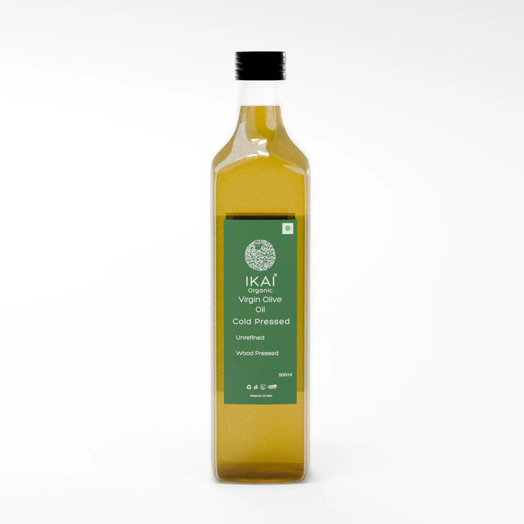 Organic Virgin Olive Oil | Cold Pressed | Wood Pressed | Unrefined | 500ml