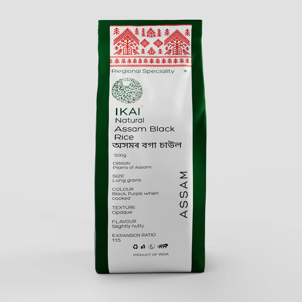 Natural Assam Black Rice | Purple when Cooked | Regional Specialty-Assam | 500g