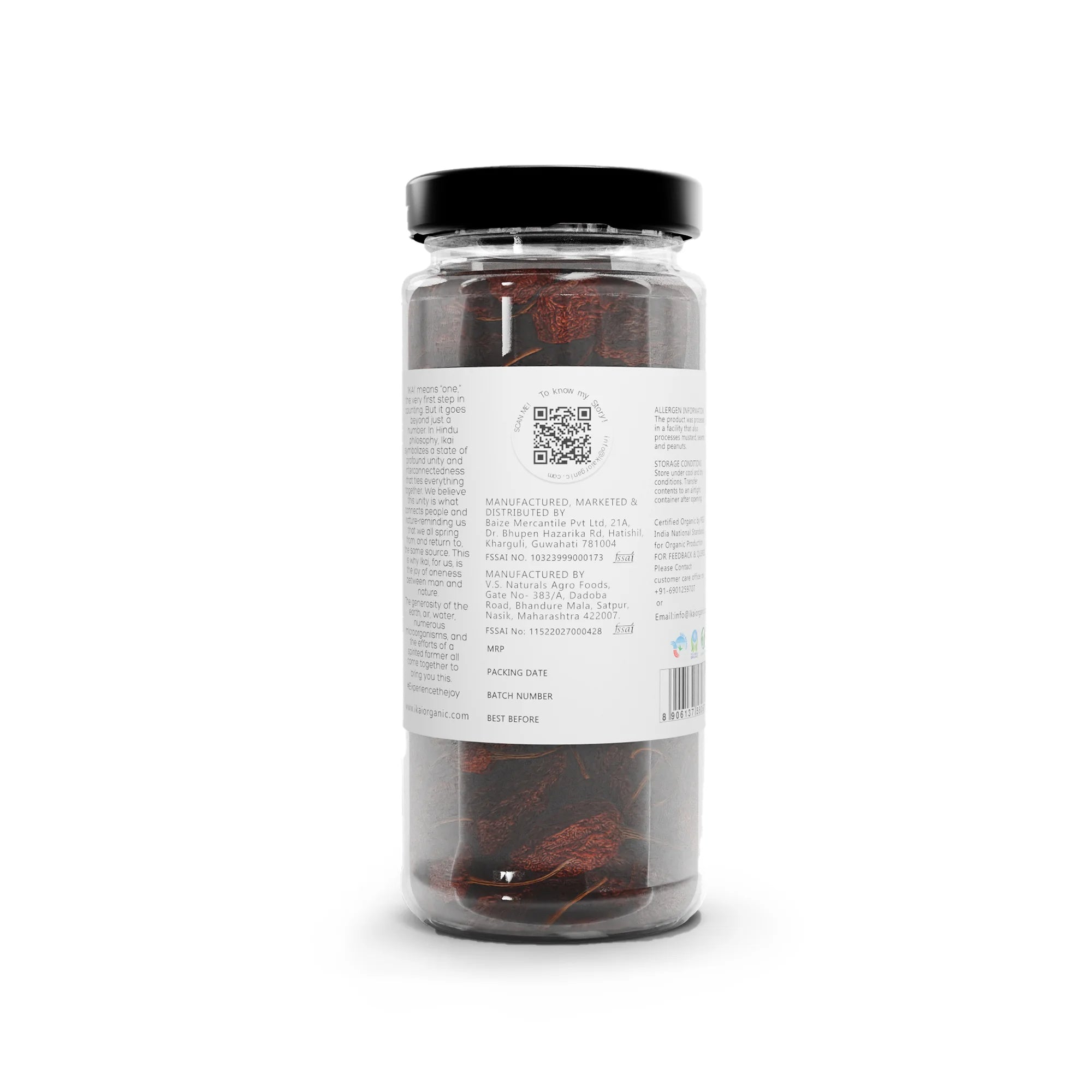 Natural Bhut Jolokia | King Chilli | Regional Speciality-Nagaland | Ghost Pepper | 25g