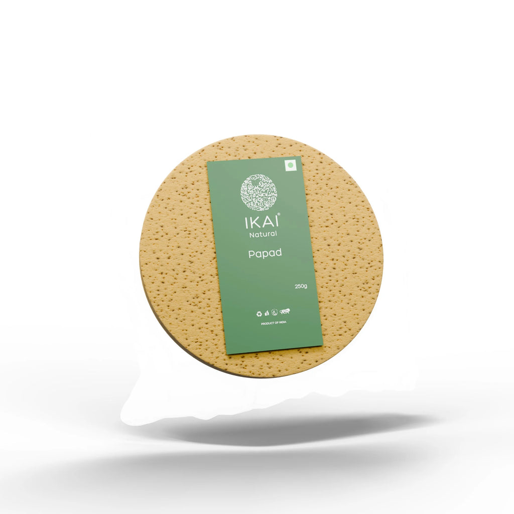 Natural Papad | Natural Protein Foods | Customised For Vitality | Gluten Free | 250g