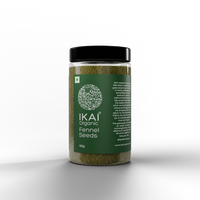 Organic Fennel Seeds | Saunf | Mouth Freshener | Aromatic Spice | 100g