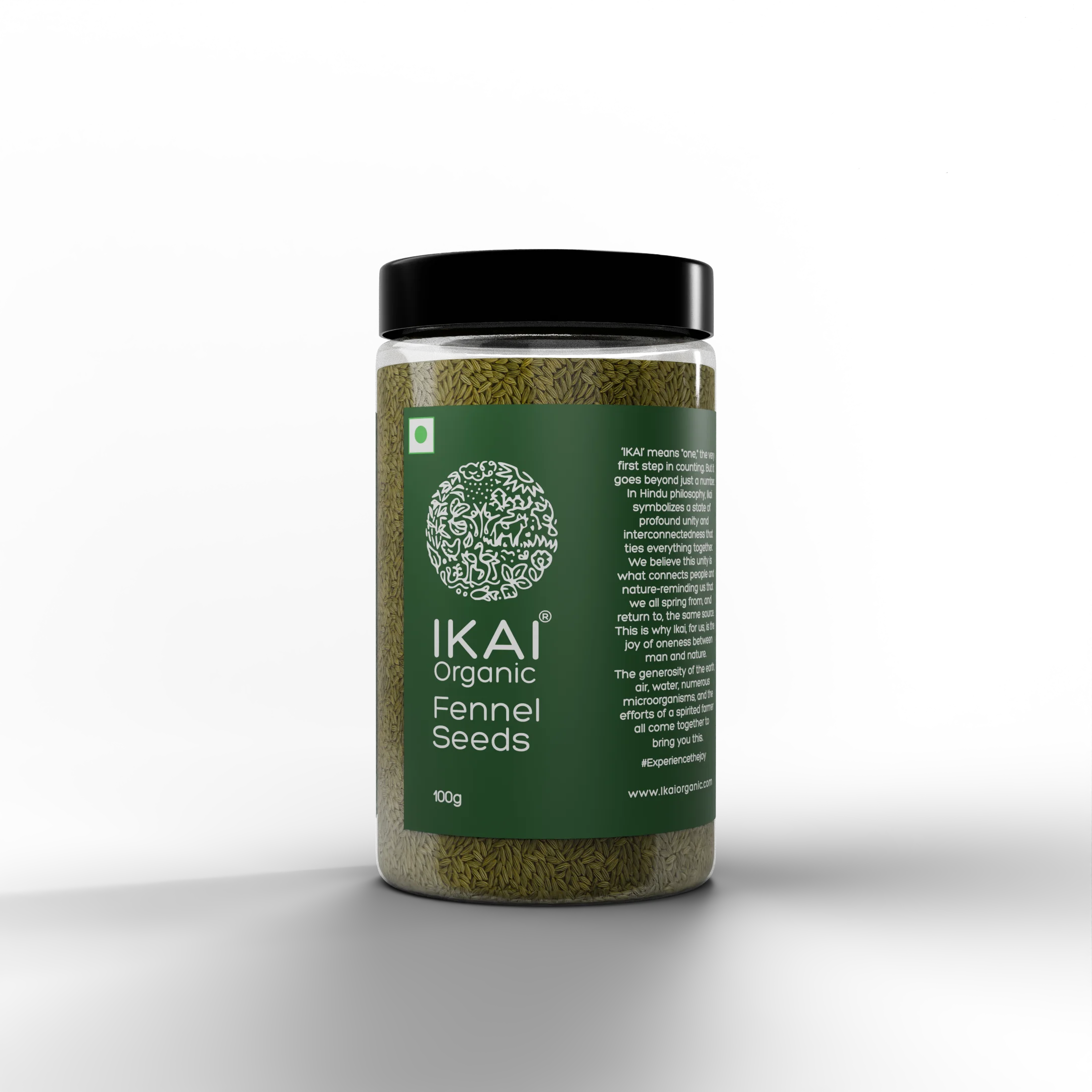 Organic Fennel Seeds | Saunf | Mouth Freshener | Aromatic Spice | 100g