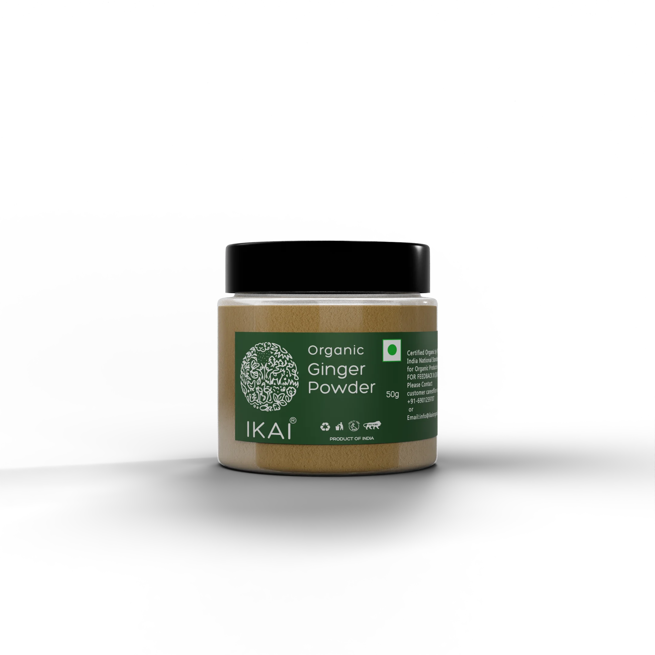 Organic Ginger Powder | Saunth | Pure | Organic Spice | 50g