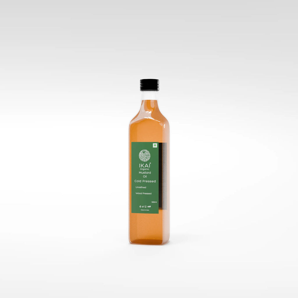 Organic Mustard Oil | Sarson Ka tel | Cold Pressed | Wood Pressed | 500ml