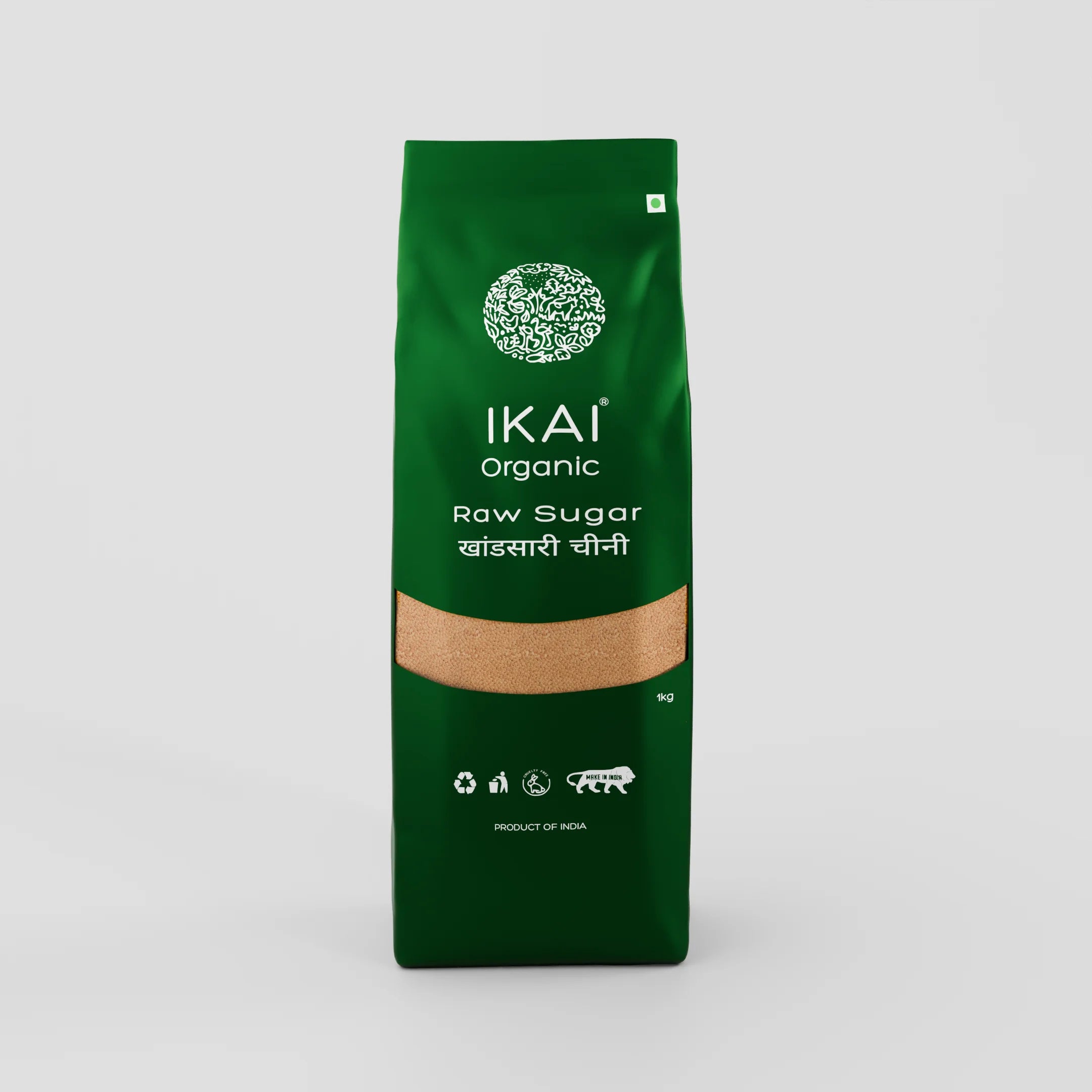 Organic Raw Sugar | Desi Khandsari | Healthy and Organic Foods | 1000g