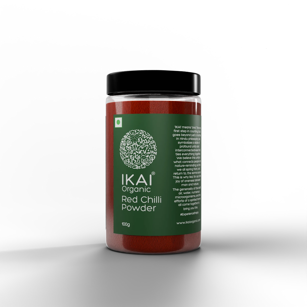 Organic Red Chilli Powder | Lal Mirch Powder | Pure | Red Colour | Hot | 100g
