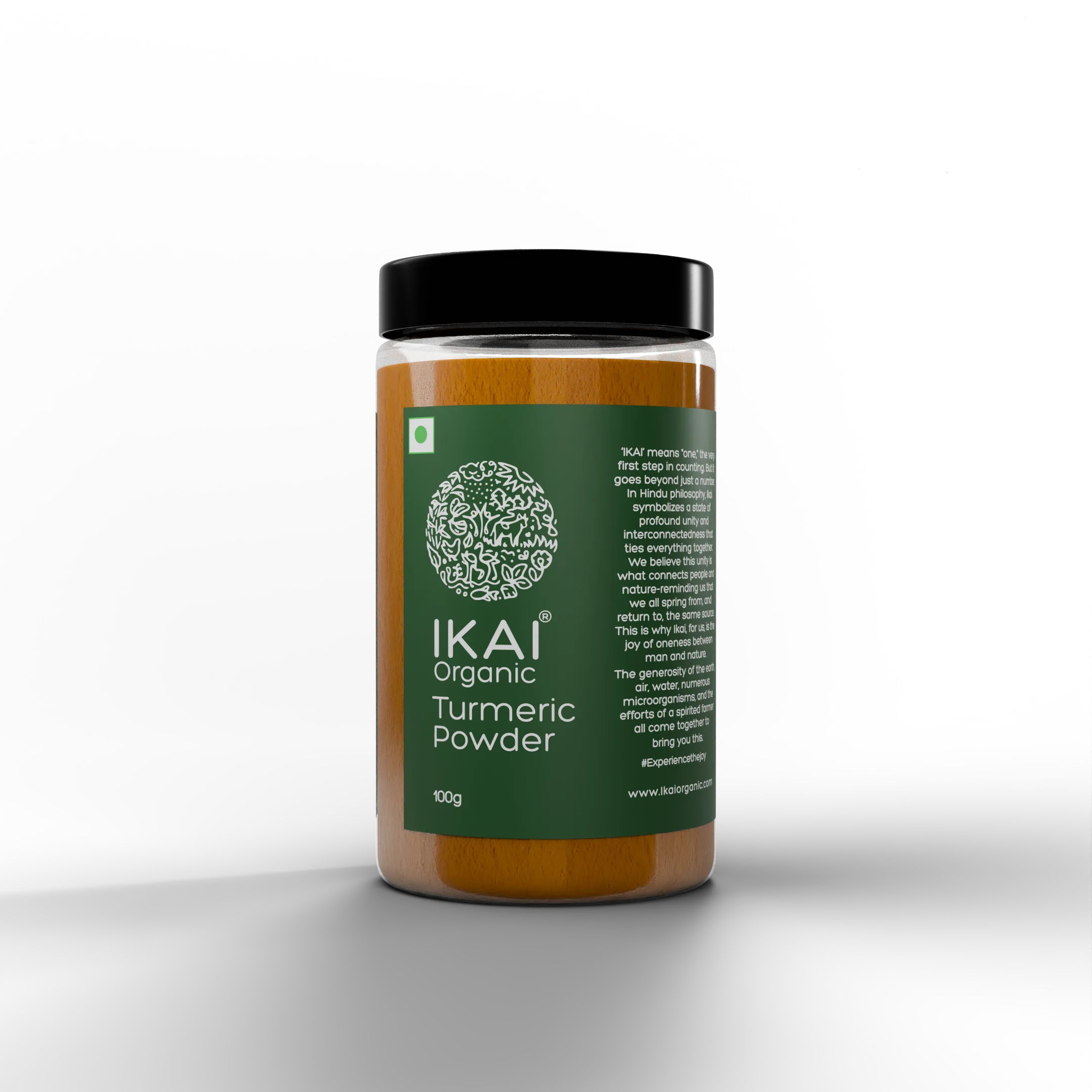 Organic Turmeric Powder | Haldi Powder | Medicinal | High Curcumin | 100g