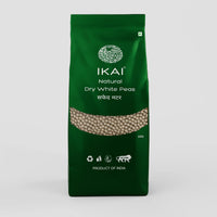 Natural Dry White Peas | Gluten Free Indian Foods | 500g