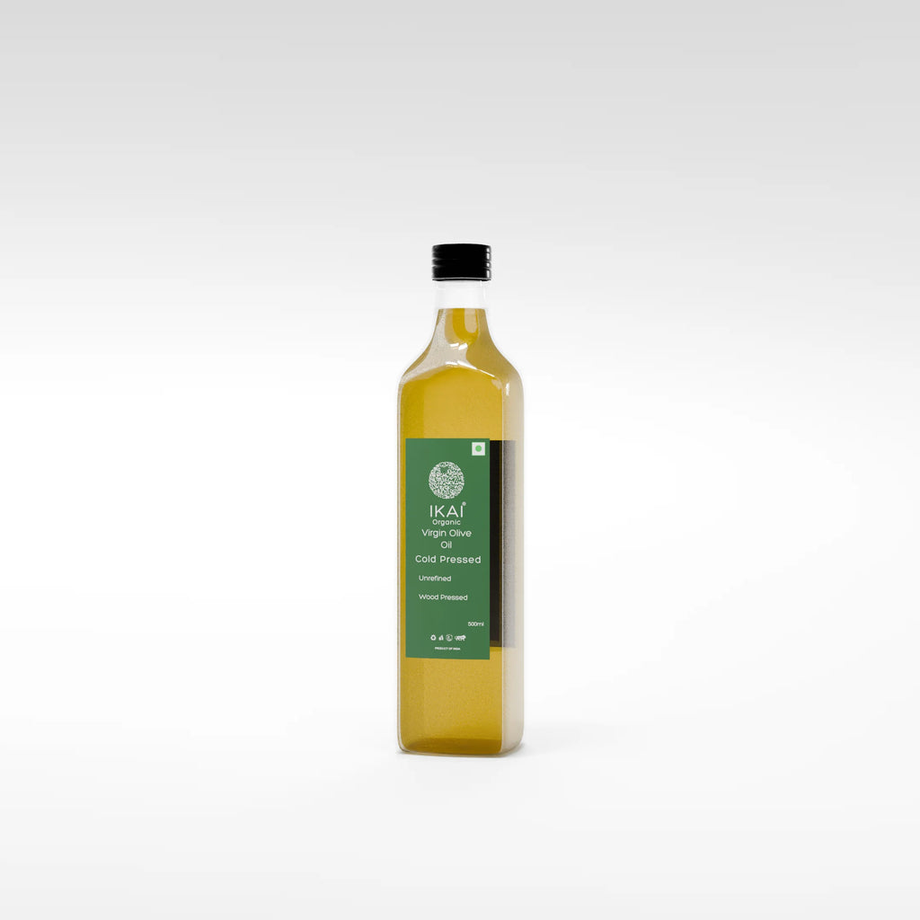 Organic Virgin Olive Oil | Cold Pressed | Wood Pressed | Unrefined | 500ml