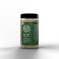 Organic White Sesame Seeds | Safed Til | Healthy Seeds | Good Fats | 100g