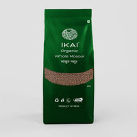 Organic Whole Masoor | Unpolished Red Lentil | Gluten Free Indian Foods | 500g