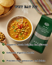 Natural Dry White Peas | Gluten Free Indian Foods | 500g