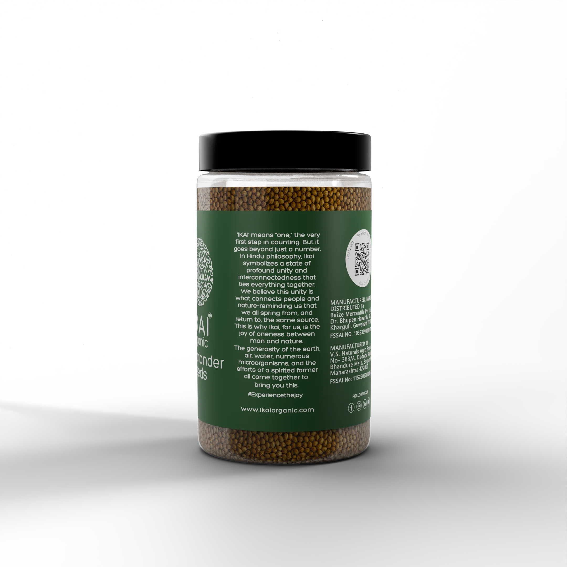 Organic Coriander Seeds | Sabut Dhaniya | Pure | Healthy & Aromatic | 50g