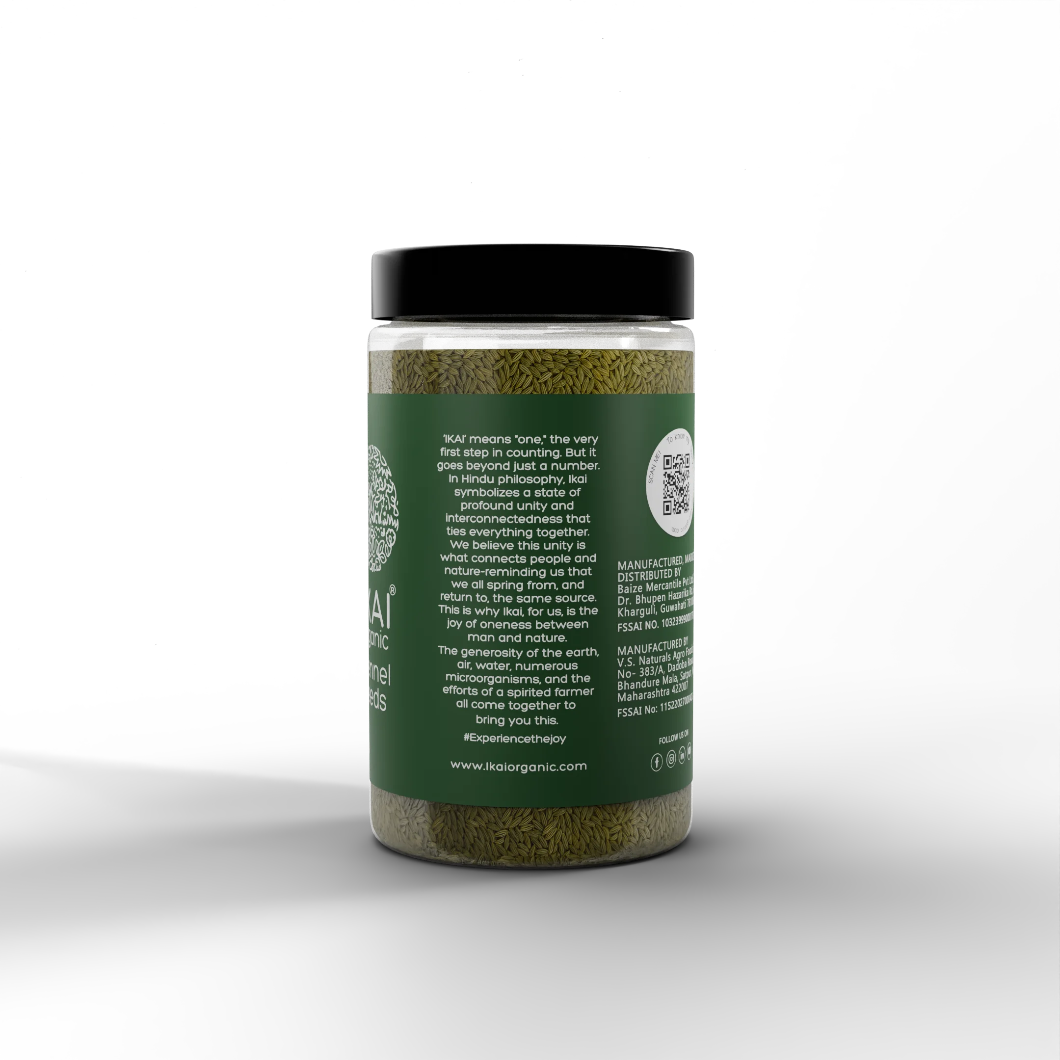 Organic Fennel Seeds | Saunf | Mouth Freshener | Aromatic Spice | 100g