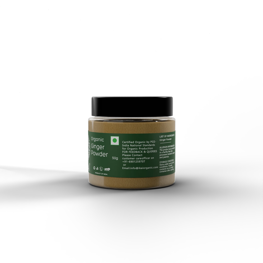 Organic Ginger Powder | Saunth | Pure | Organic Spice | 50g
