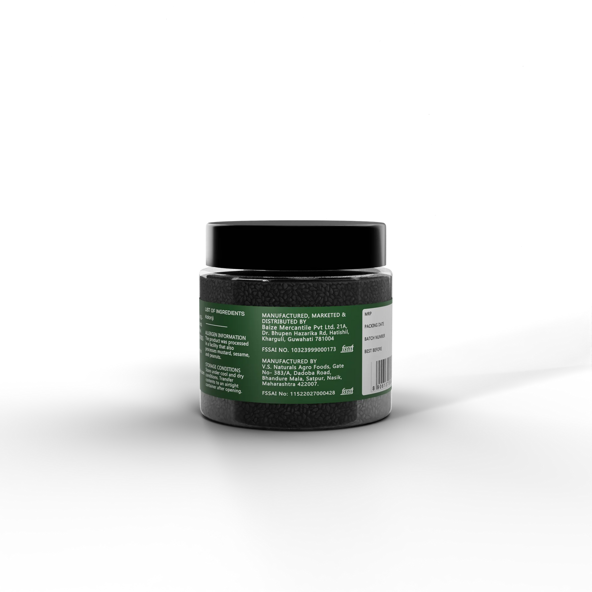 Mangrail Natural Nigella Seeds 50g | Kalonji Kala Jeera – IKAI ORGANIC