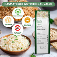 Organic Basmati Rice | Long Grain | Aromatic | Regional Specialty-Kashmir | 1000g