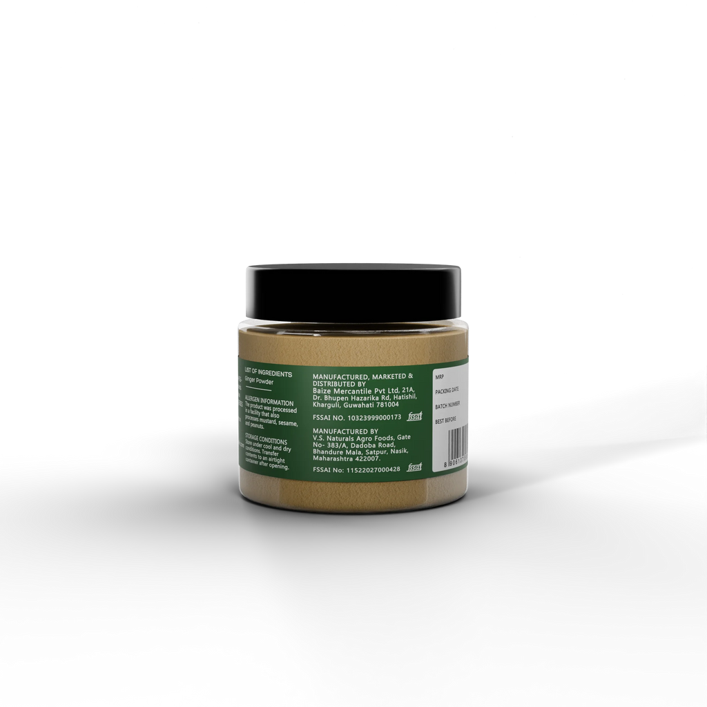 Organic Ginger Powder | Saunth | Pure | Organic Spice | 50g