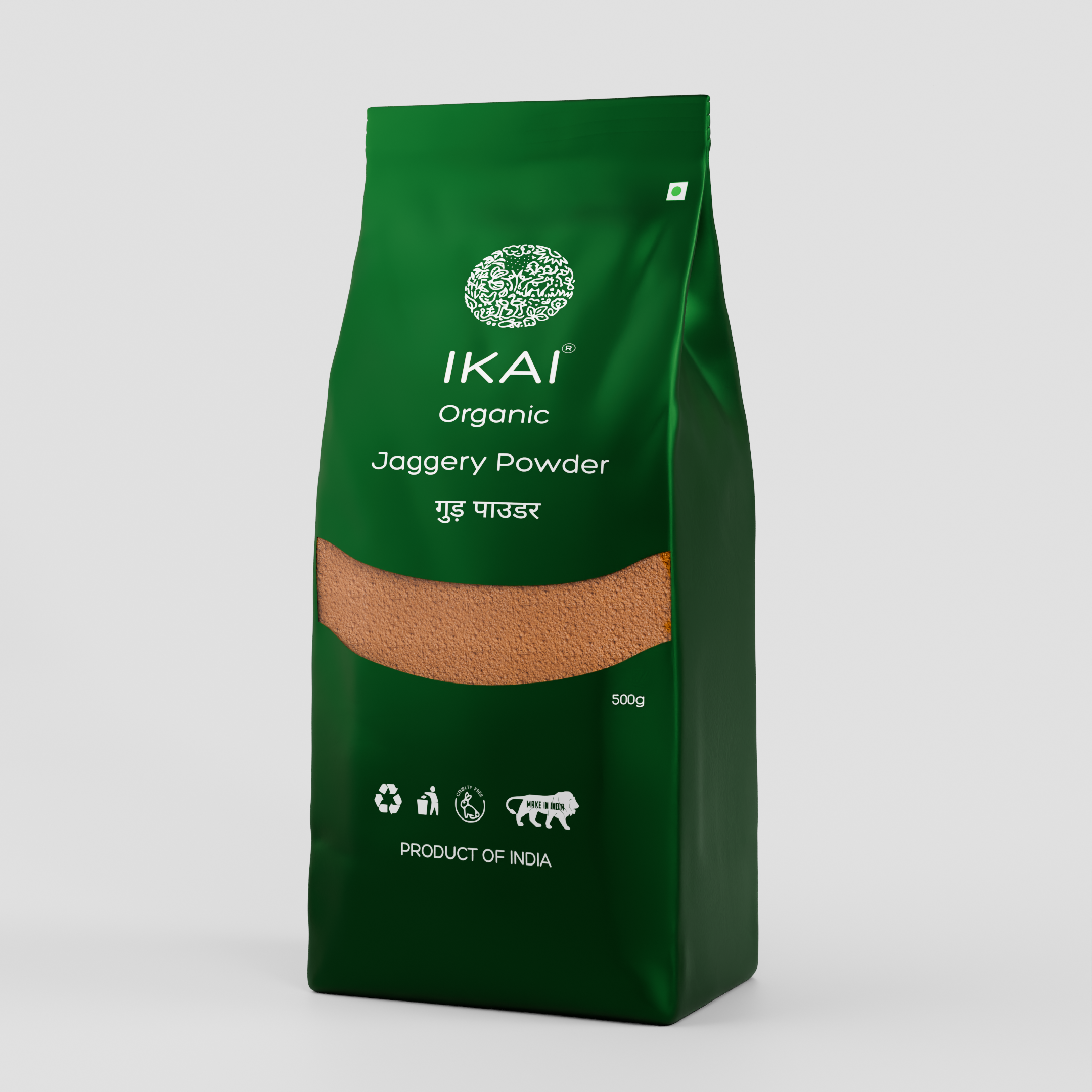 Organic Jaggery Powder | Gur | Mineral Rich | Healthy and Organic Foods | 500g