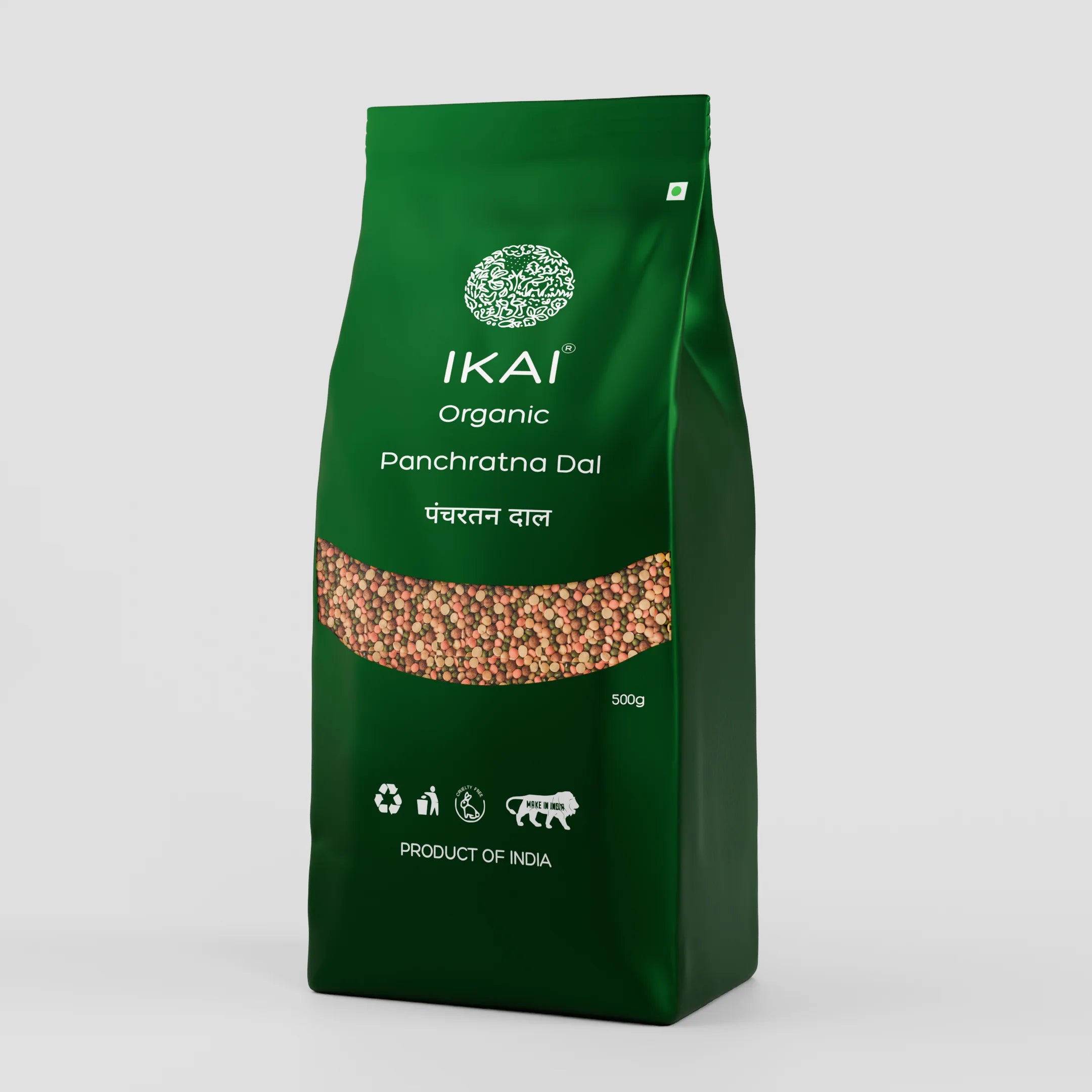 Organic Panchratna Dal | Organic Mixed Pulses | Natural Protein Foods | 500g