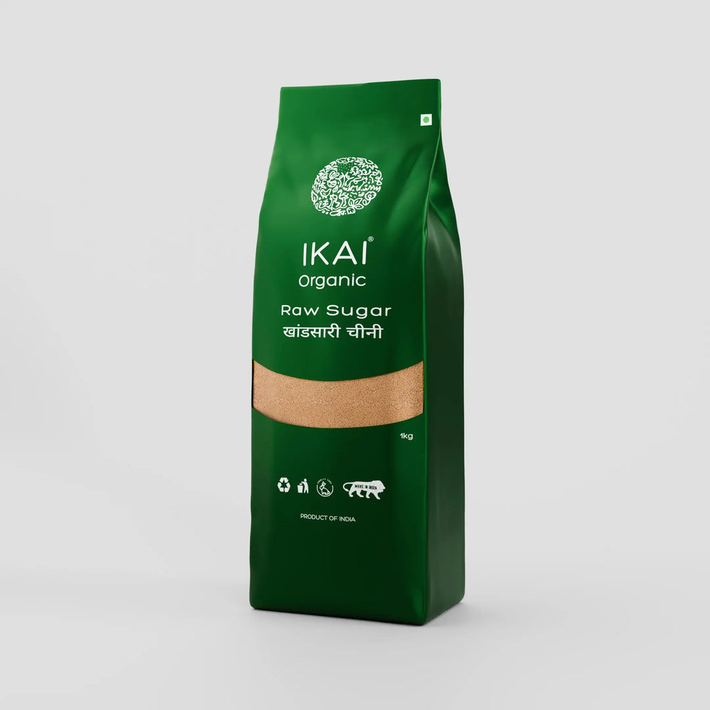 Organic Raw Sugar | Desi Khandsari | Healthy and Organic Foods | 1000g
