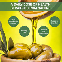 Organic Virgin Olive Oil | Cold Pressed | Wood Pressed | Unrefined | 500ml