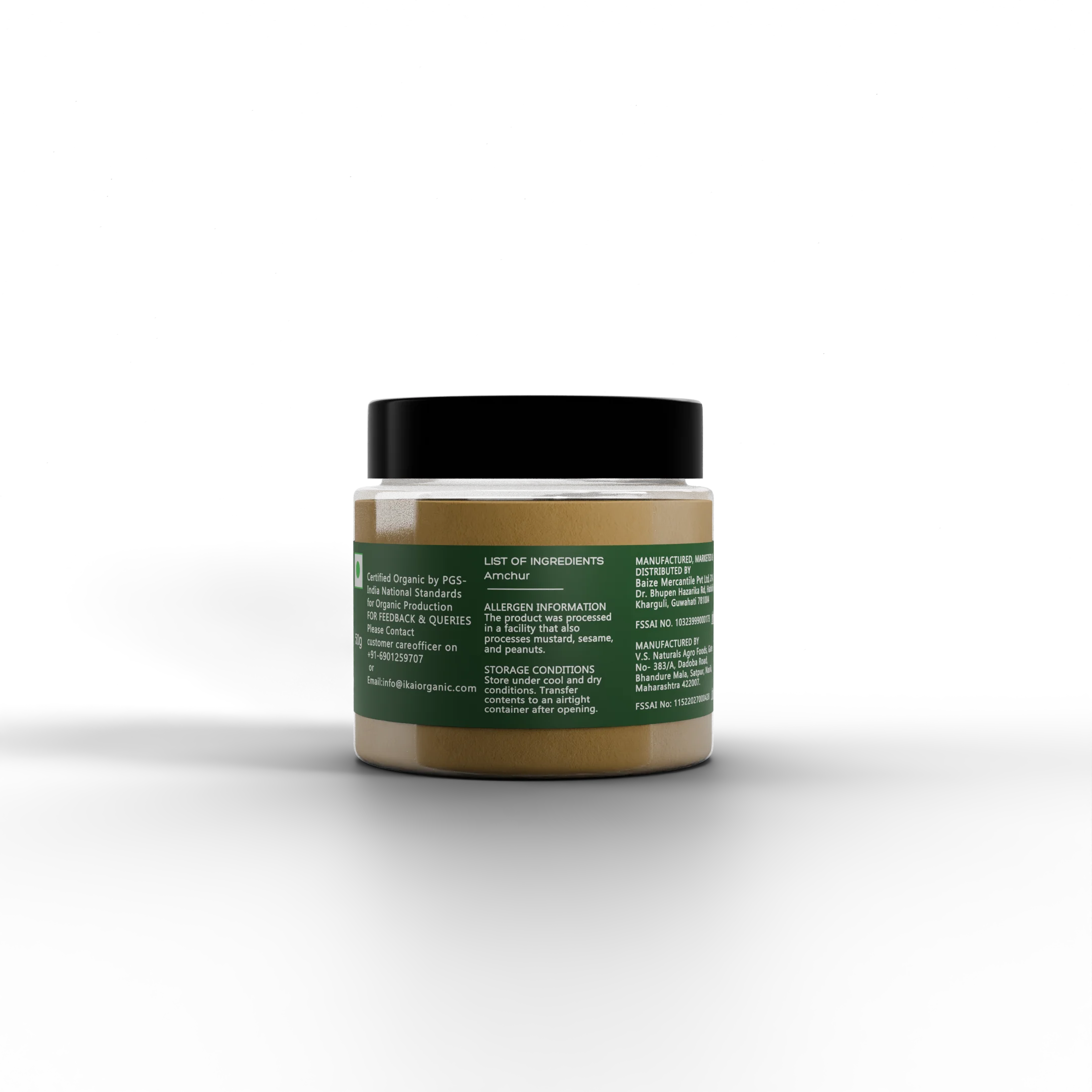 Natural Mango Powder | Amchur | Khatai | Healthy & Aromatic Spice | 50g