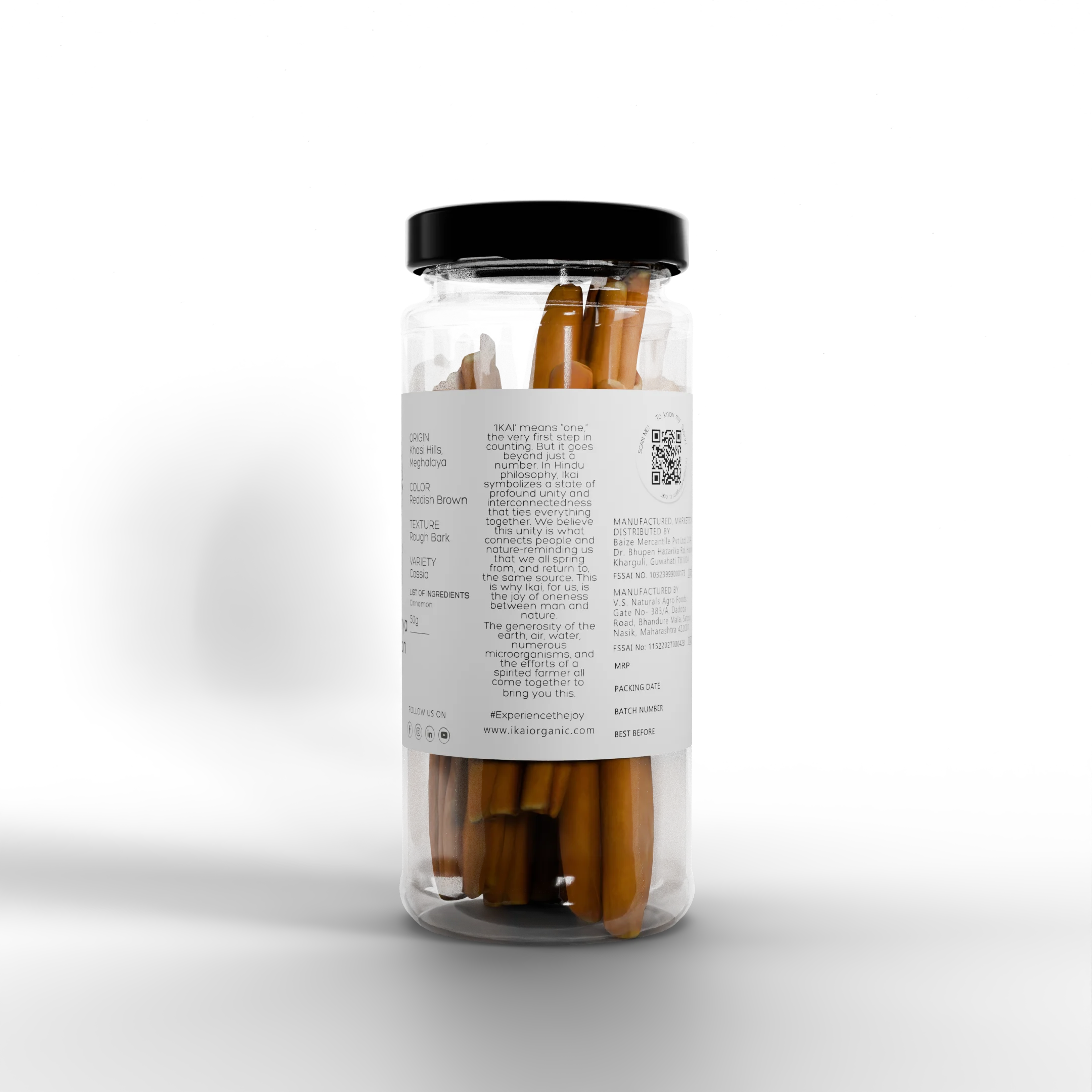 Natural Meghalaya Cinnamon | Dalchini | Regional Speciality-Meghalaya | 50g