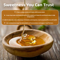 Natural Raw Honey | Unprocessed | Filtered | Healthy Sweetener | 350g