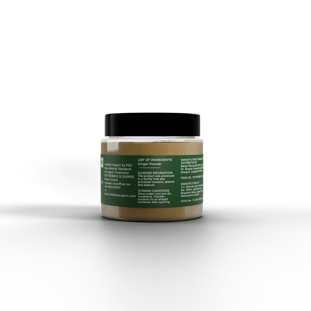 Organic Ginger Powder | Saunth | Pure | Organic Spice | 50g