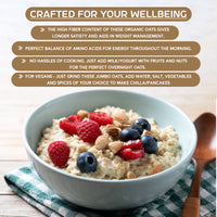 Organic Jumbo Oats | Healthy Breakfast | 500g | Ikai Organic