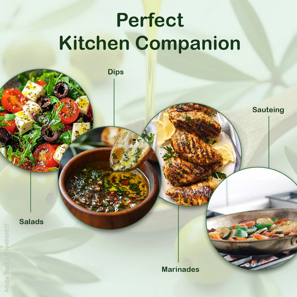 Organic Virgin Olive Oil | Cold Pressed | Wood Pressed | Unrefined | 500ml