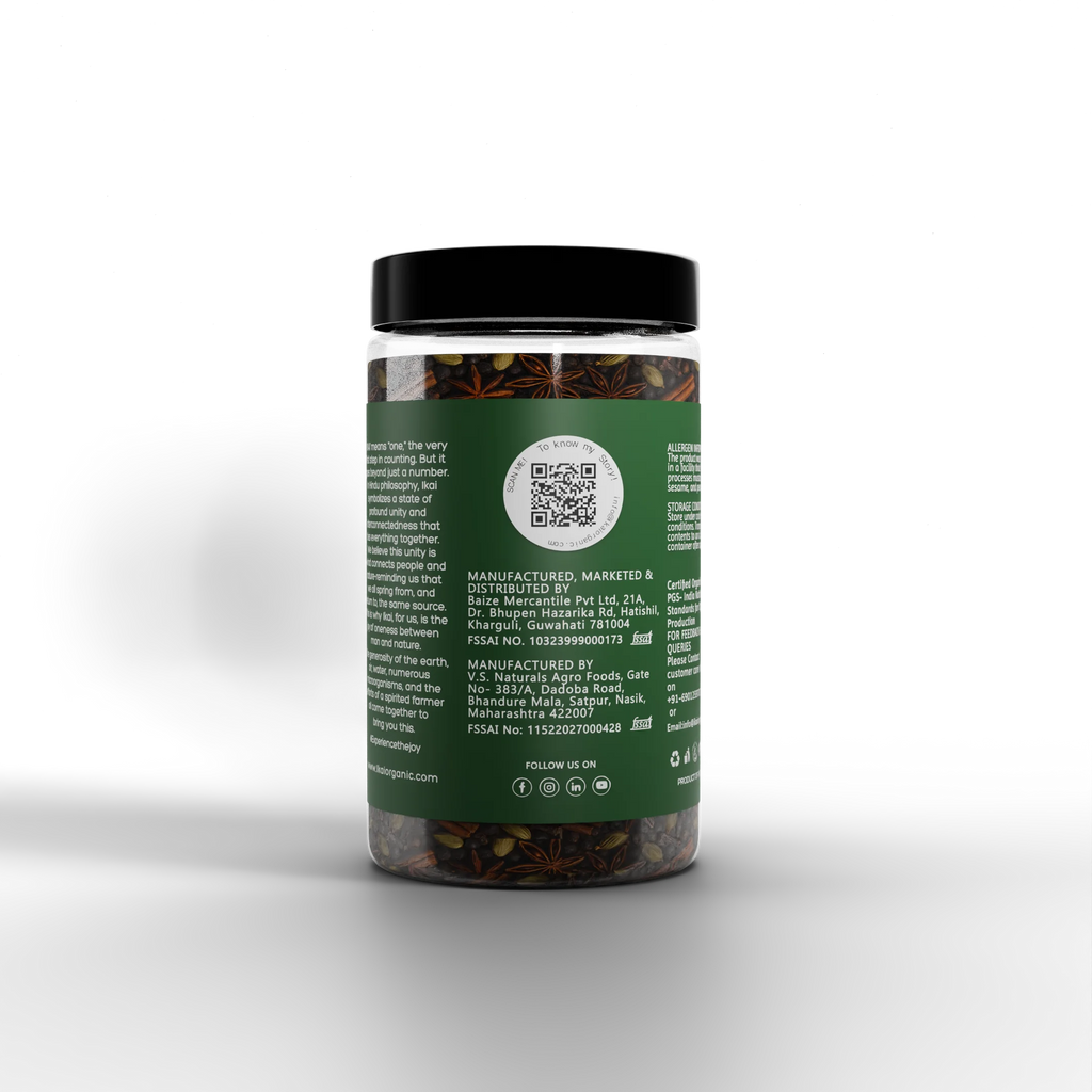 Natural Whole Garam Masala | Spice Mix | Medicinal | Pure | Aromatic | 50g