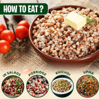 Organic Buckwheat Groats Kuttu | Gluten Free | Ancient Grain | Fasting Special | 500g