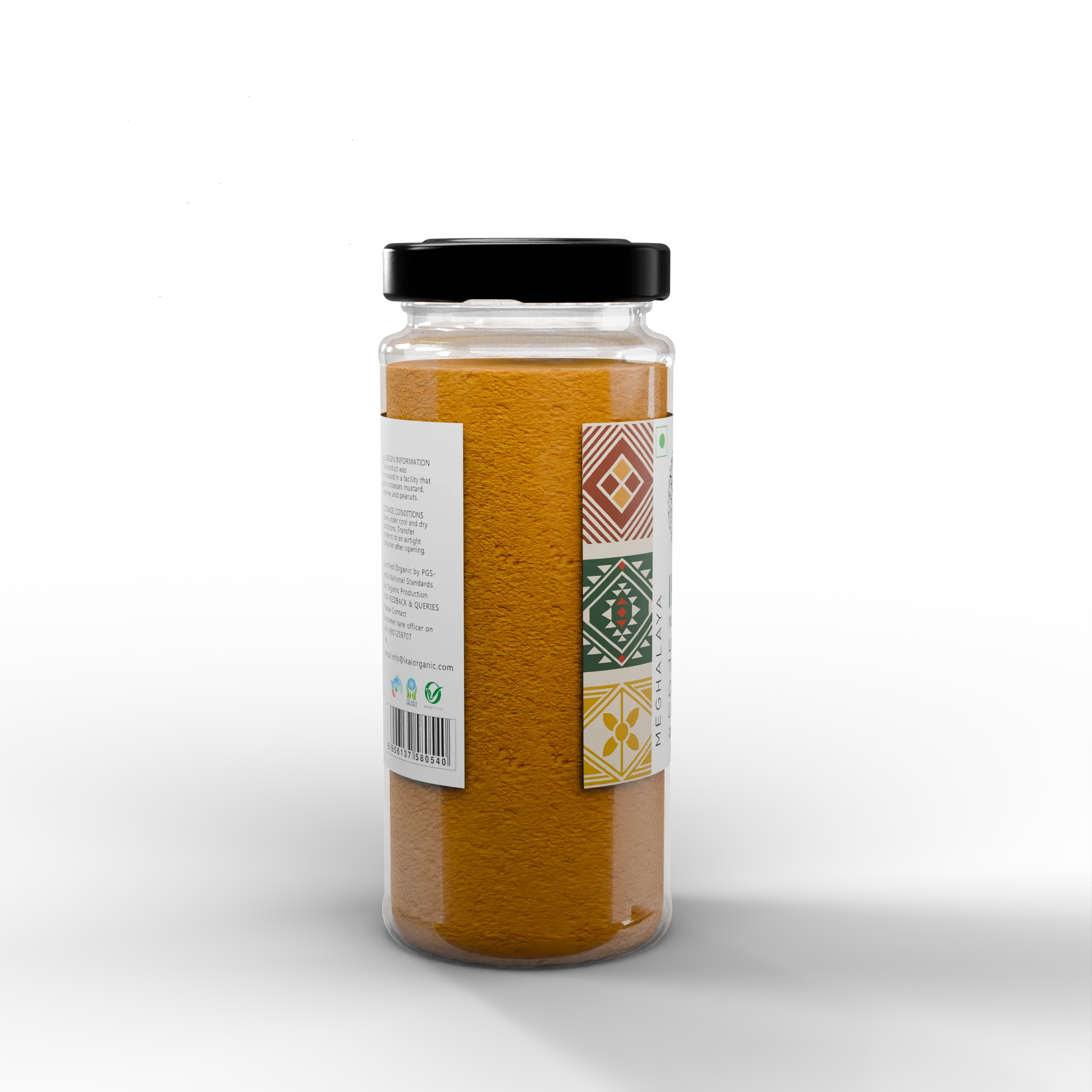 Ikai Natural Lakadong Turmeric | 8% Curcumin Content | Regional Specialty - Meghalaya | 100g