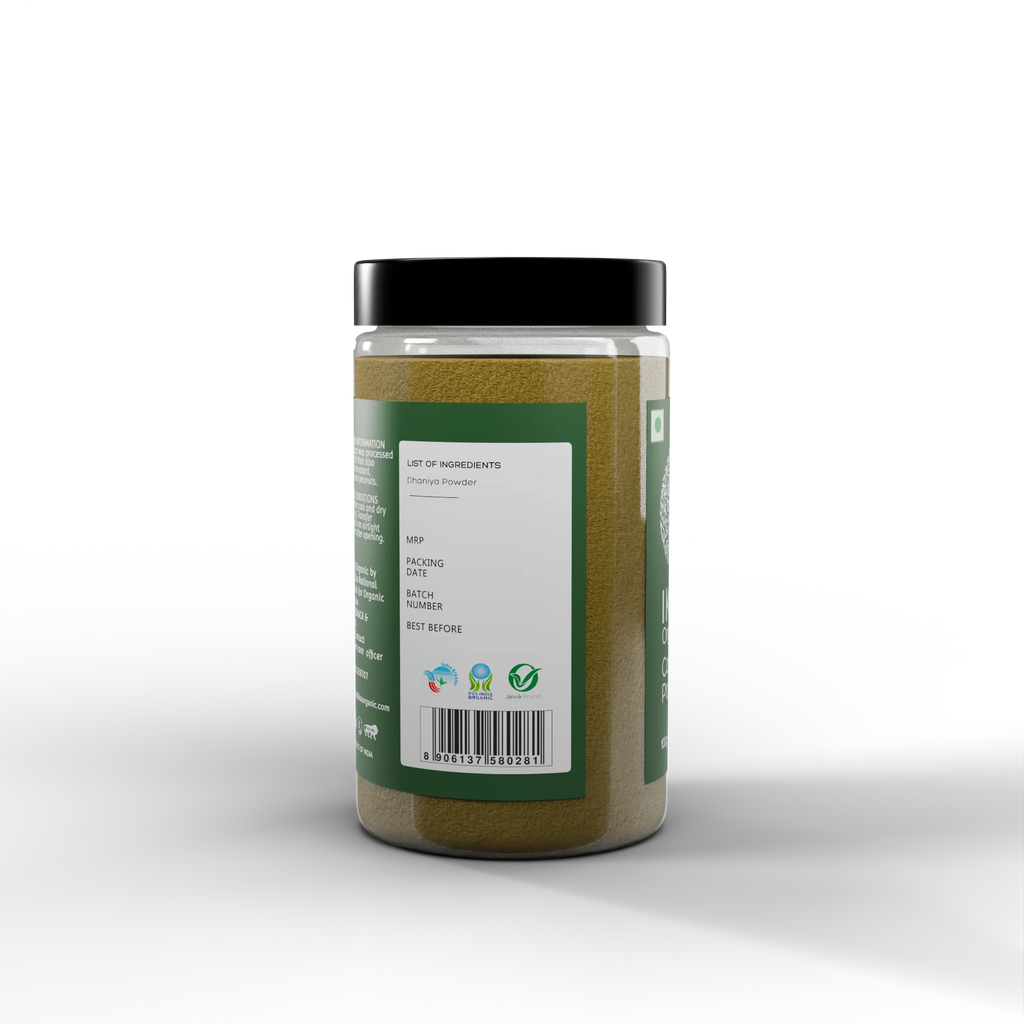 Organic Coriander Powder | Dhaniya Powder | Pure | Aromatic Spice | 100g